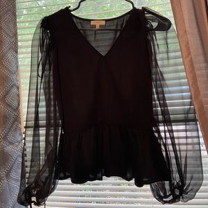 Causal black Top